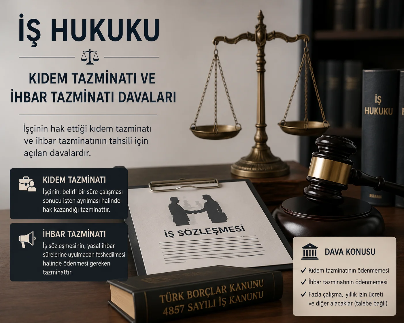 Kıdem Tazminatı ve İhbar Tazminatı
