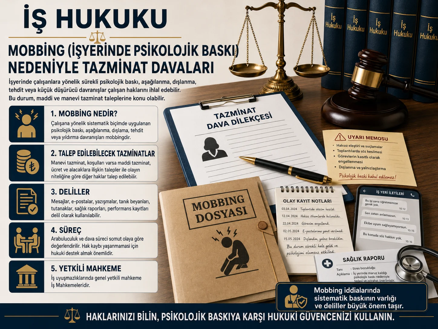 Mobbing Nedeniyle Tazminat Davası