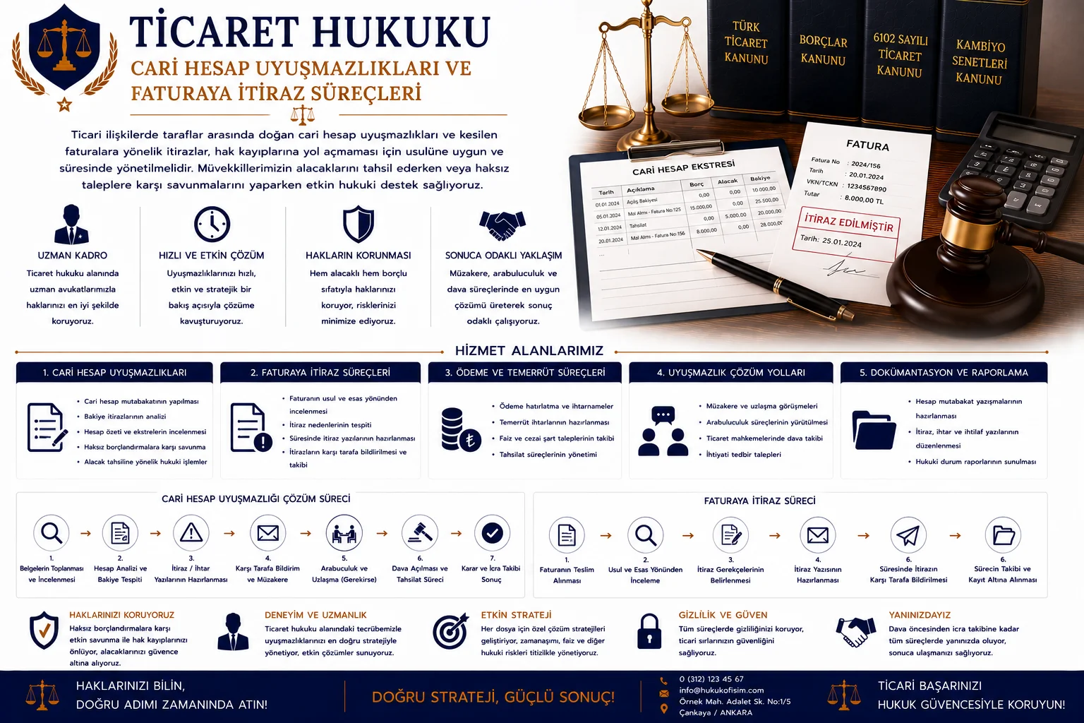 Cari Hesap Uyuşmazlıkları ve Faturaya İtiraz Süreçleri