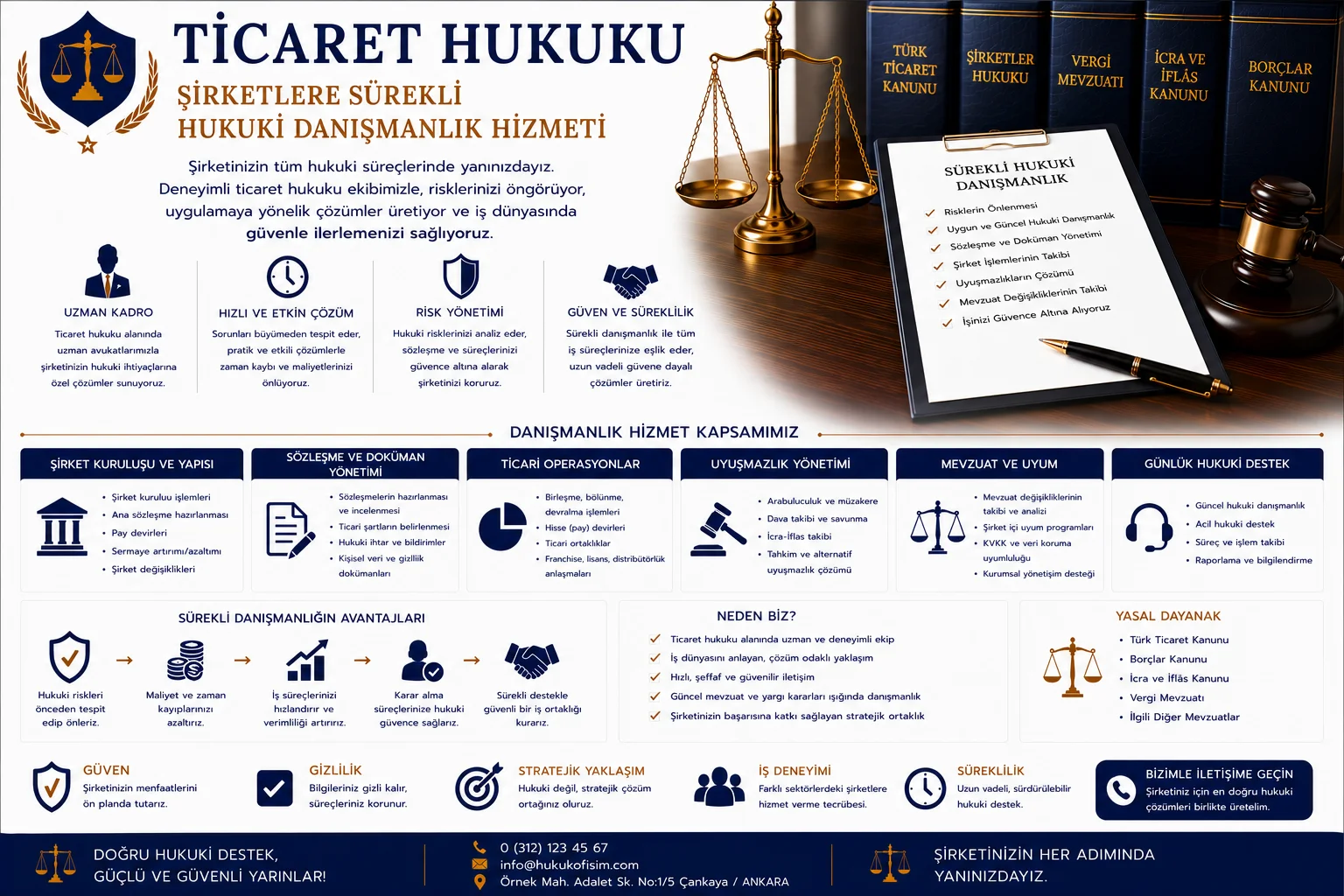 Şirketlere Sürekli Hukuki Danışmanlık Hizmeti