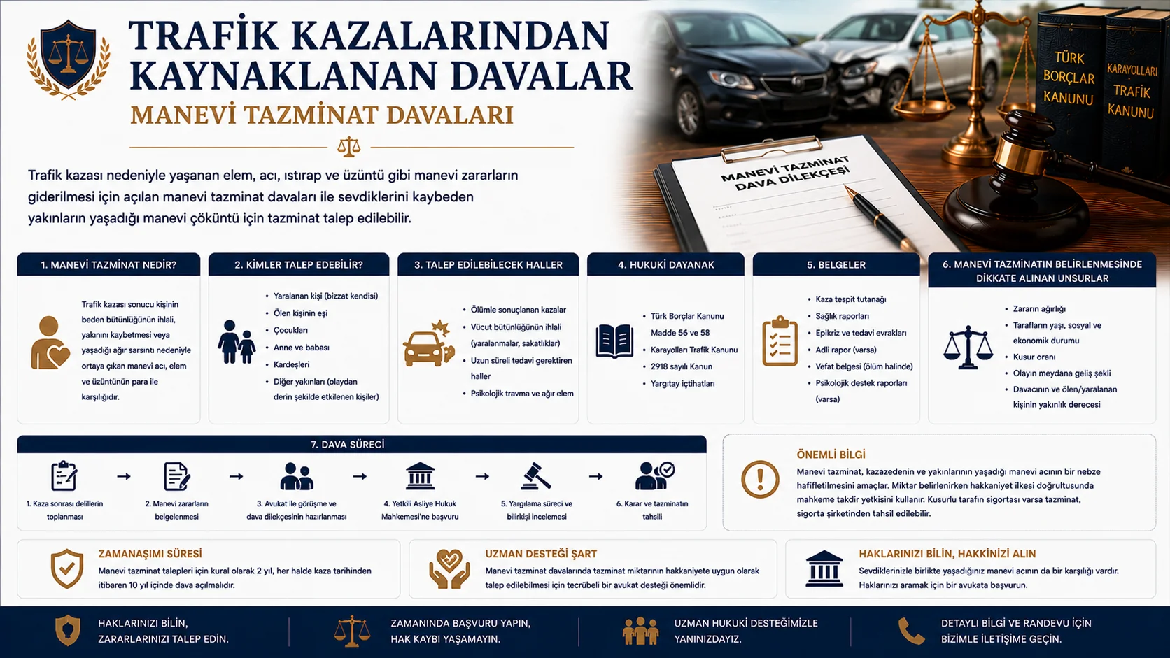 Manevi Tazminat Davaları ve Şartları