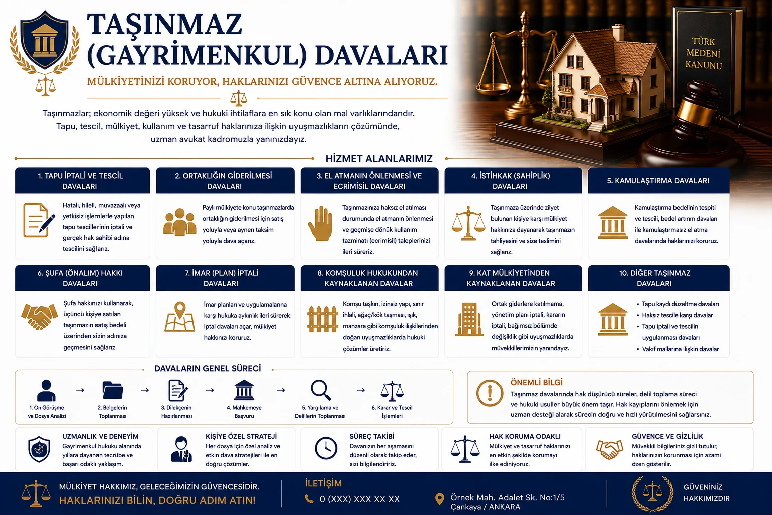 Taşınmaz (Gayrimenkul) Davaları Genel