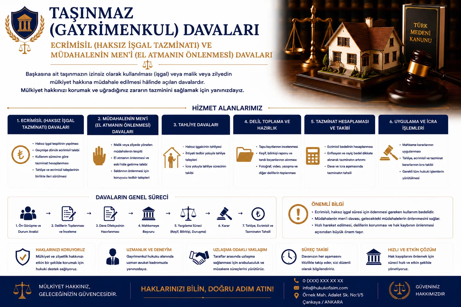 Ecrimisil ve Müdahalenin Men’i Davaları